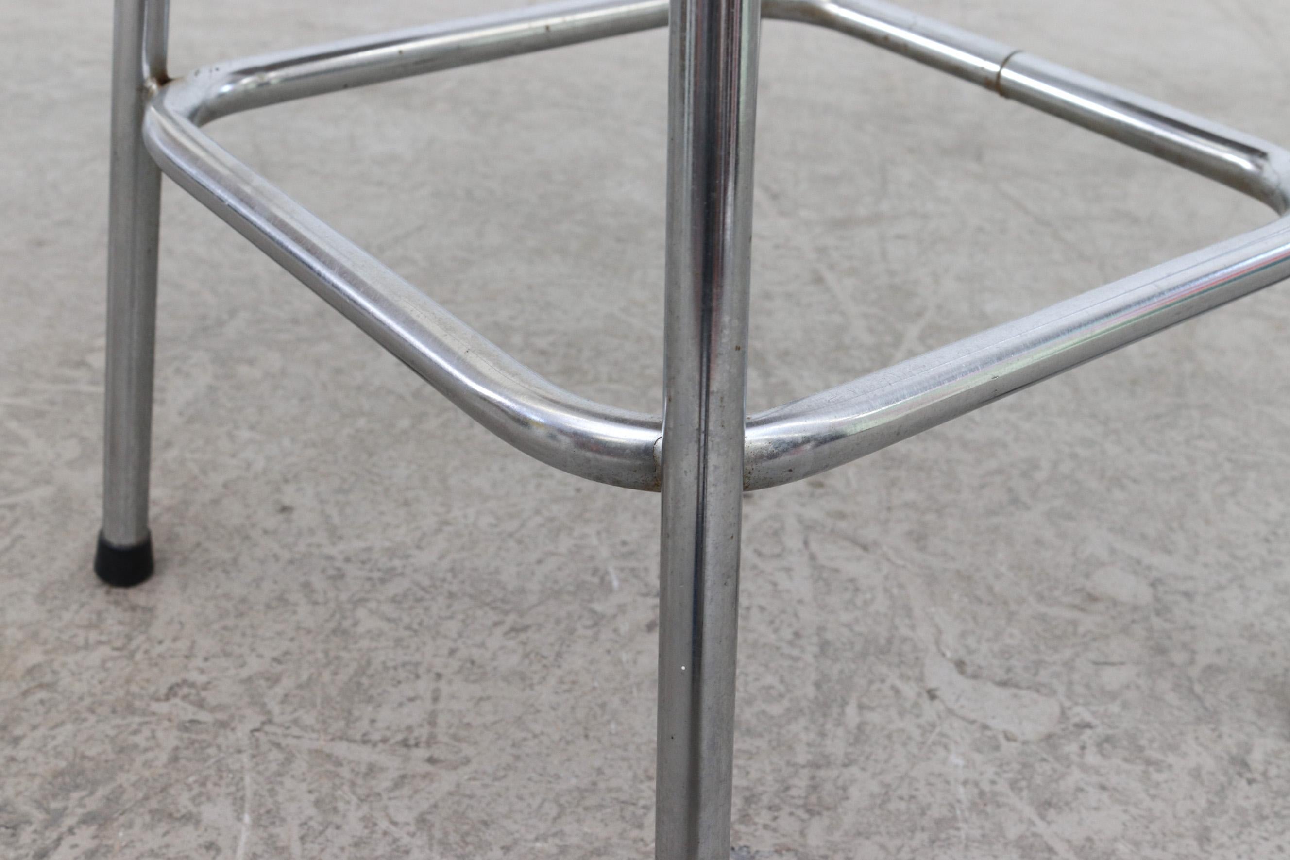 Charlotte Perriand Style Wicker Counter Stools 10