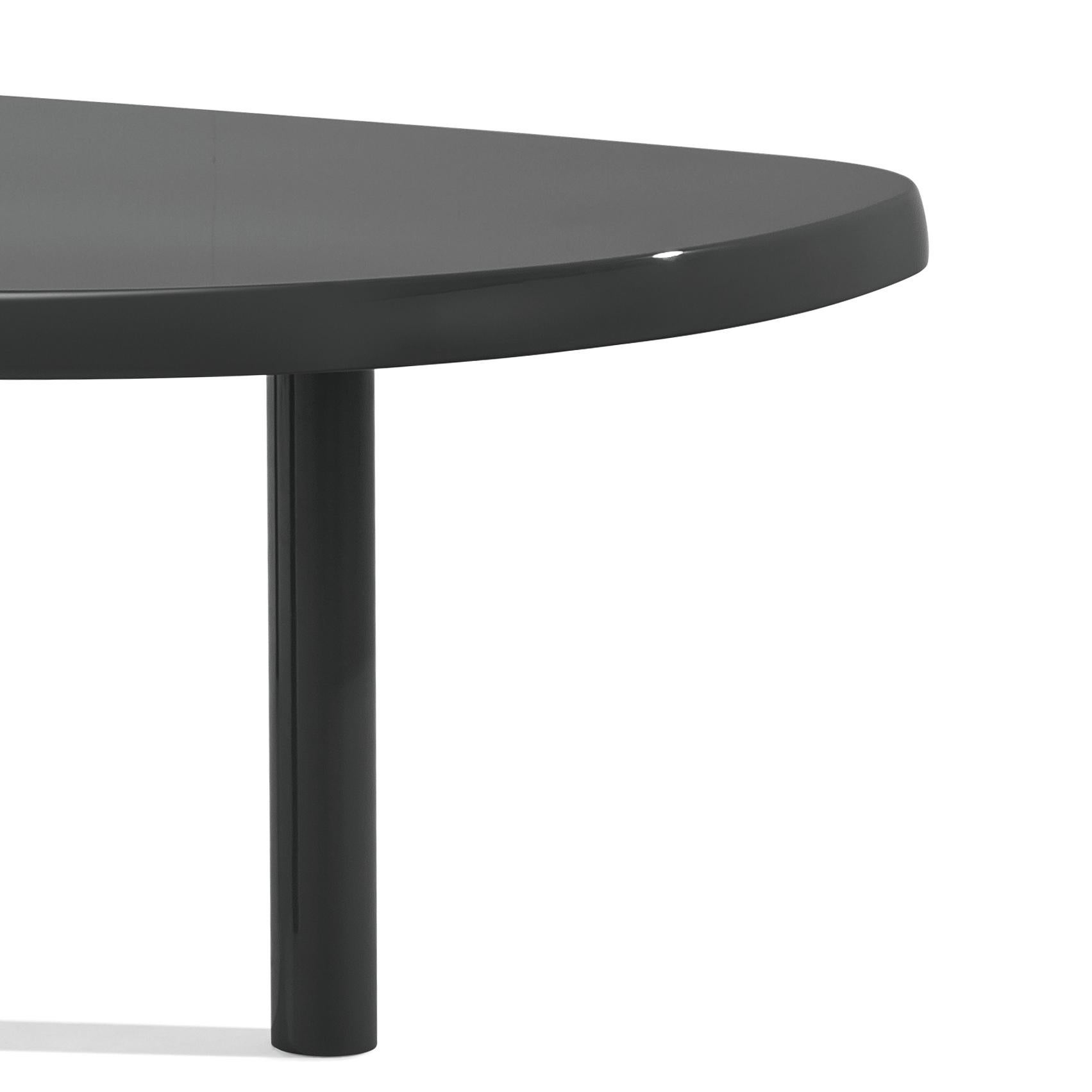 Italian Charlotte Perriand Table En Forme Libre, Lacquered Wood by Cassina