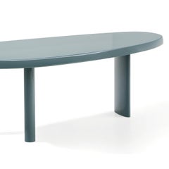 Charlotte Perriand Table En Forme Libre, Sage Green Lacquered Wood by Cassina