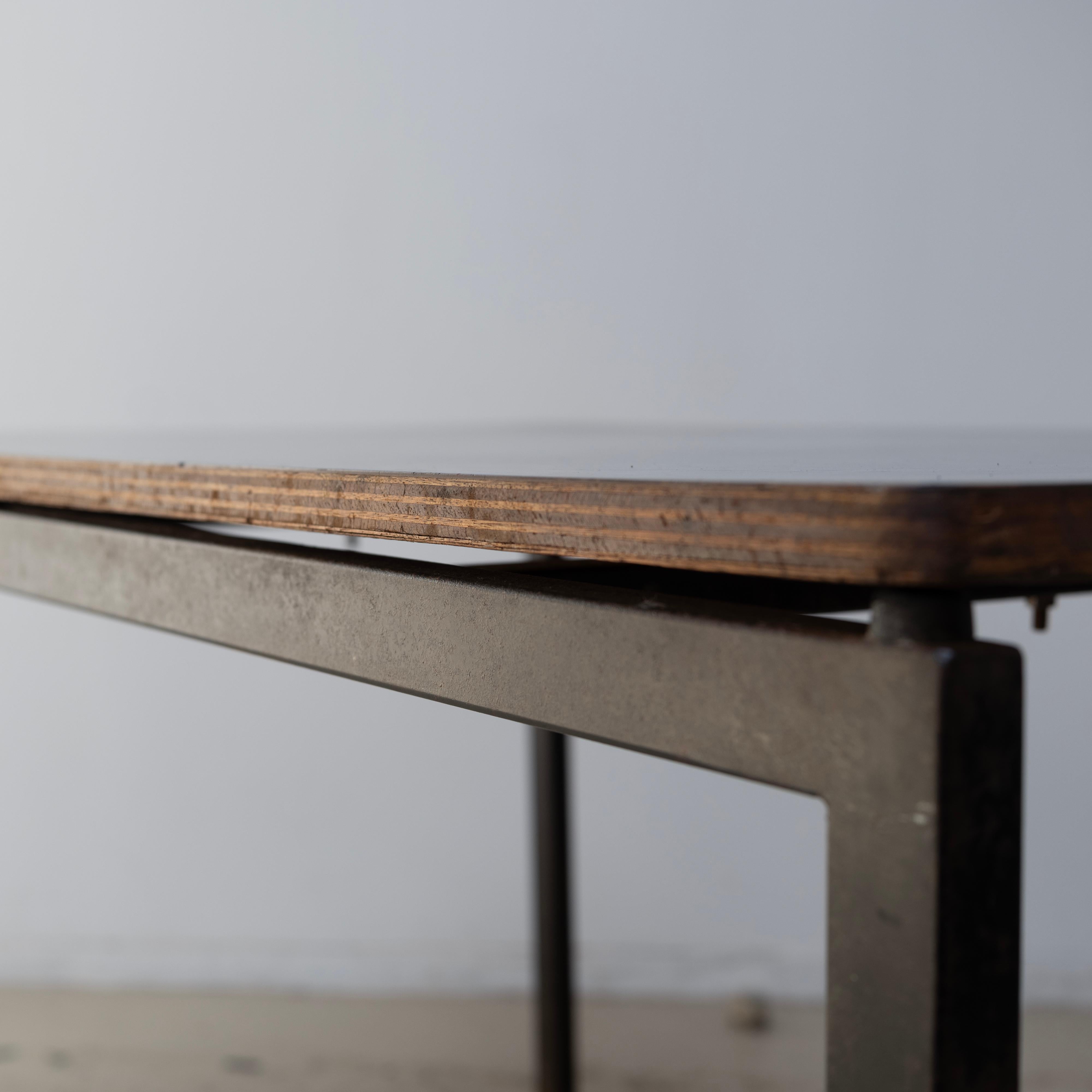 Steel CHARLOTTE PERRIAND , Table, from Cité Cansado, Mauritania , 1958s