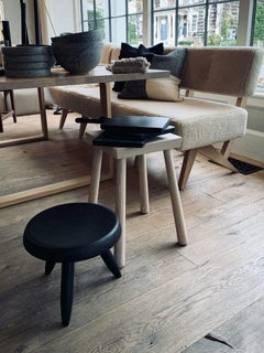 Charlotte Perriand Tabouret Berger Stool in Black