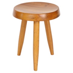 Charlotte Perriand Großes Tabouret oder Hocker Modell Berger um 1955
