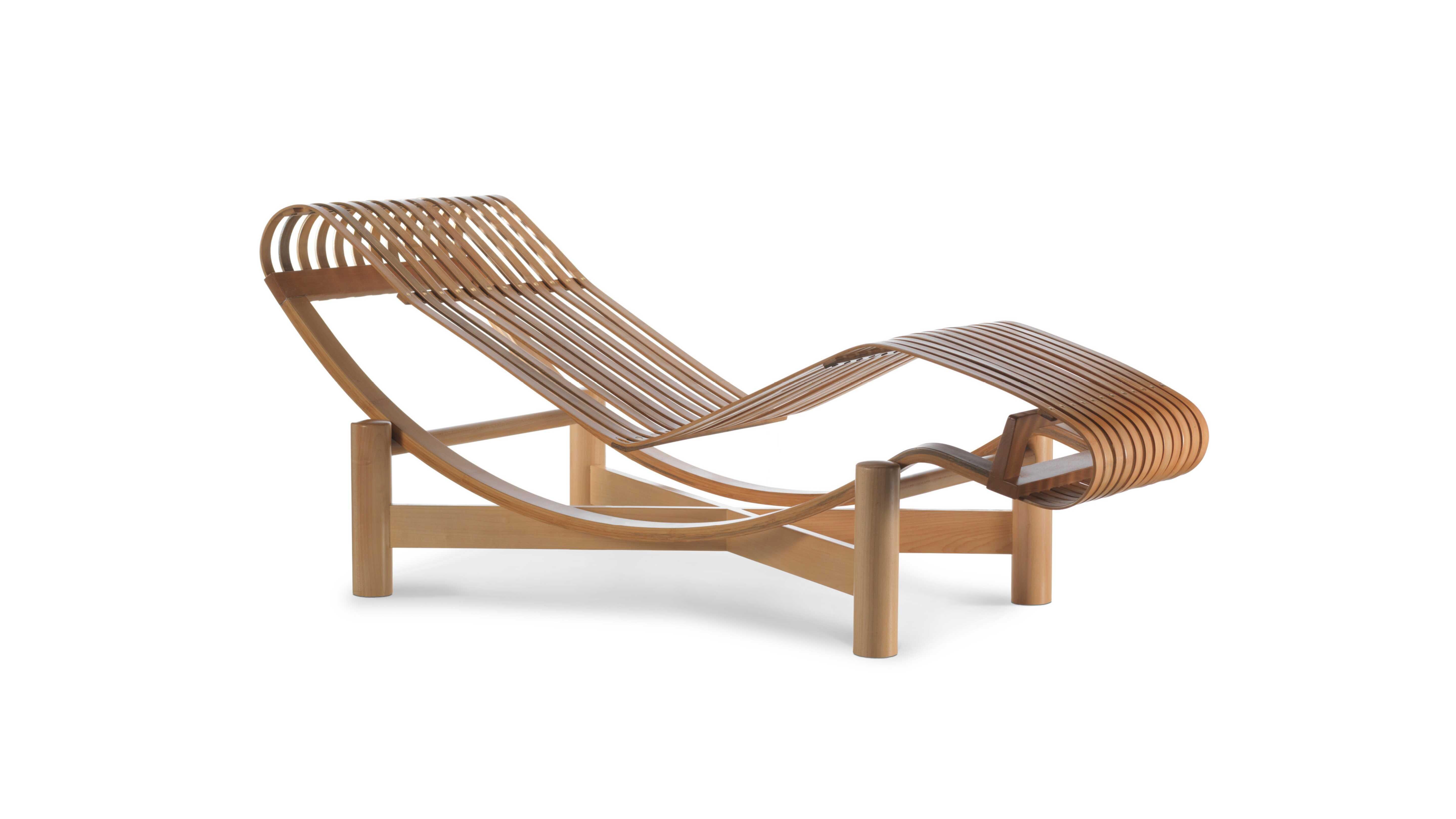Charlotte Perriand Chaise Longue Tokio Bambú Para Cassina Moderno de mediados de siglo en venta