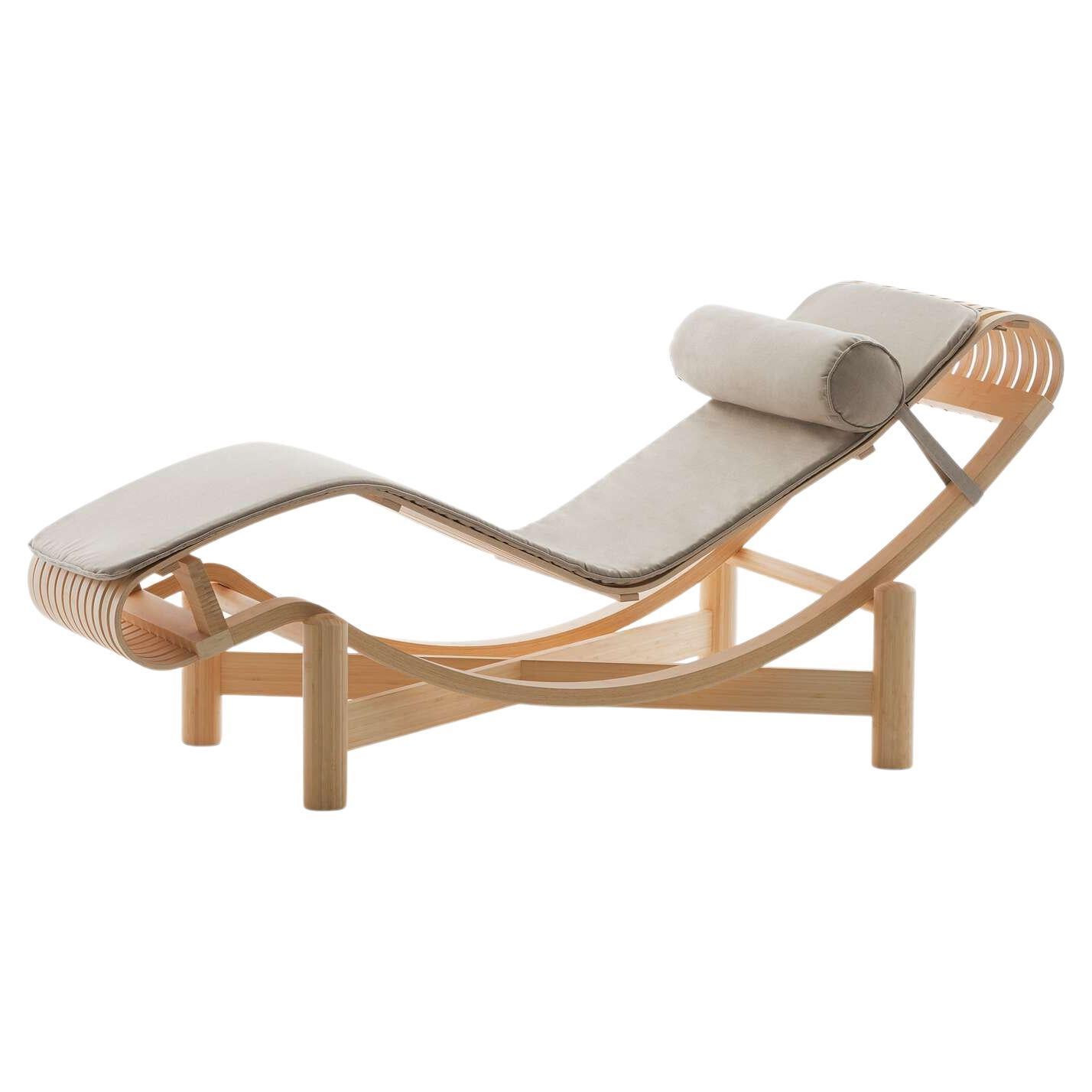 Charlotte Perriand Tokyo Chaise Longue for Cassina, Italy, new