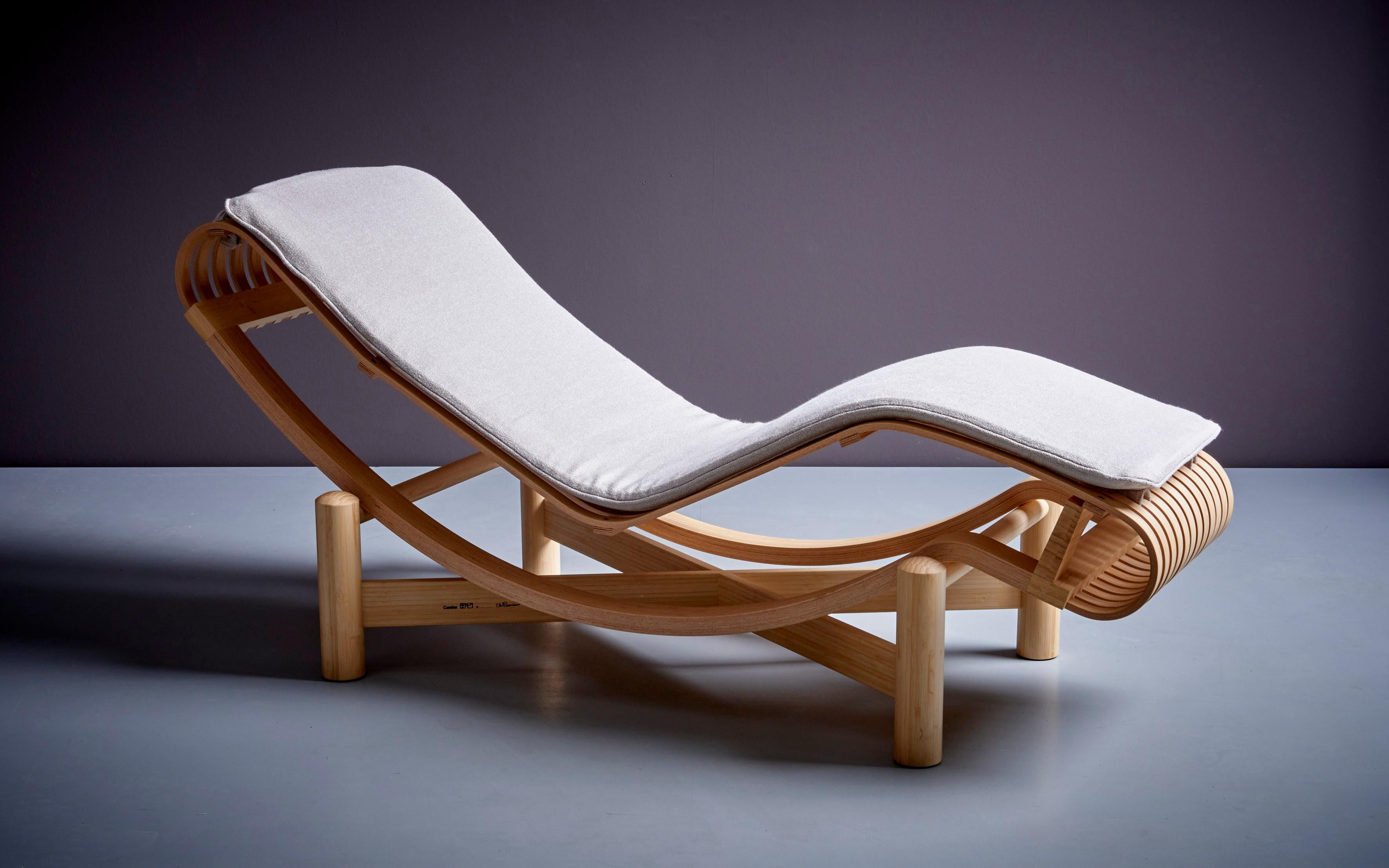 Bambou Chaise longue Tokyo de Charlotte Perriand pour Cassina, Italie, neuve en vente