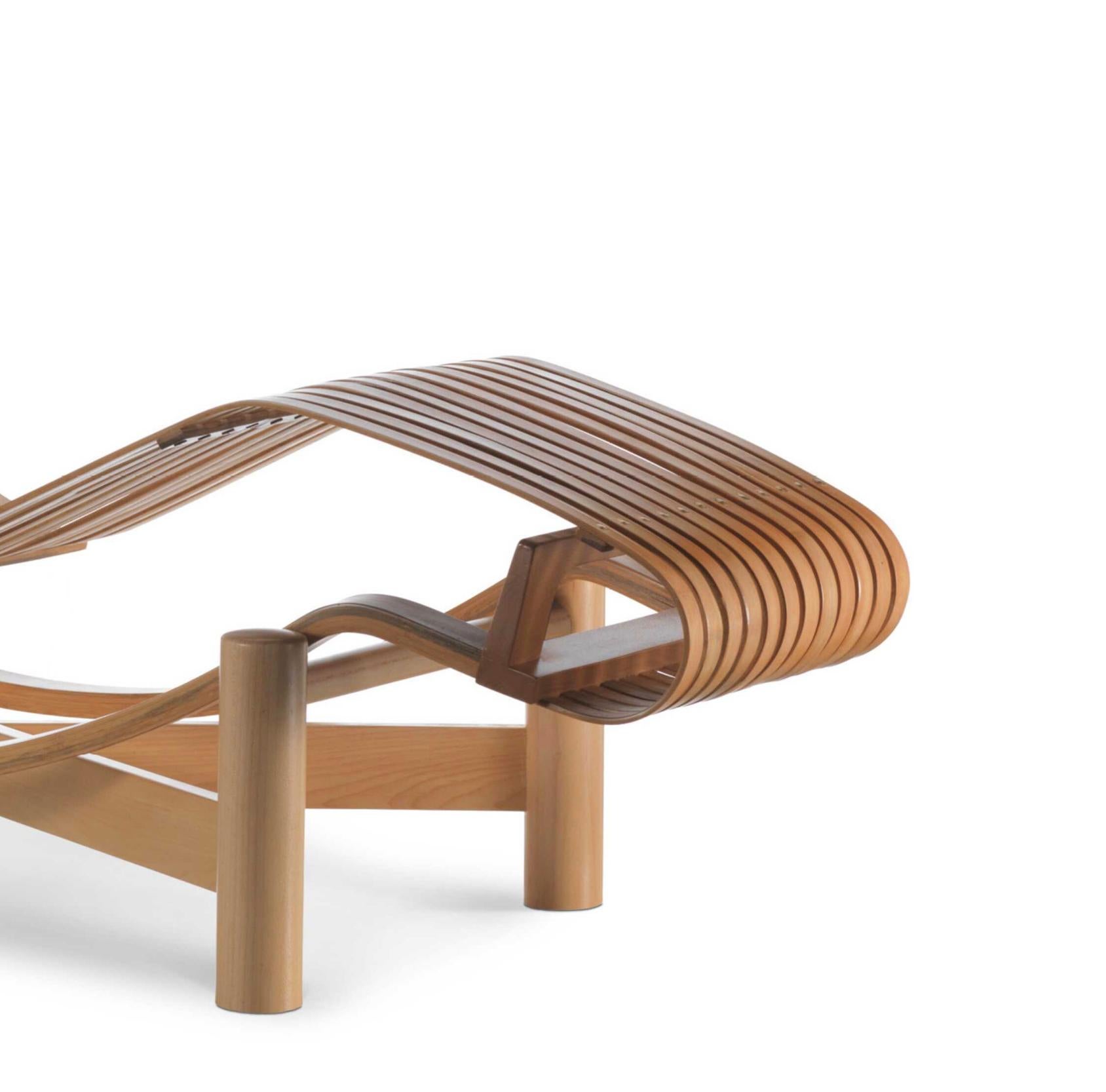 Bamboo Charlotte Perriand Tokyo Chaise Longue Teka For Cassina For Sale