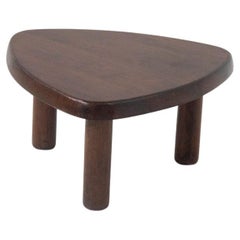 Charlotte Perriand Triangolar Coffee Table in Wood