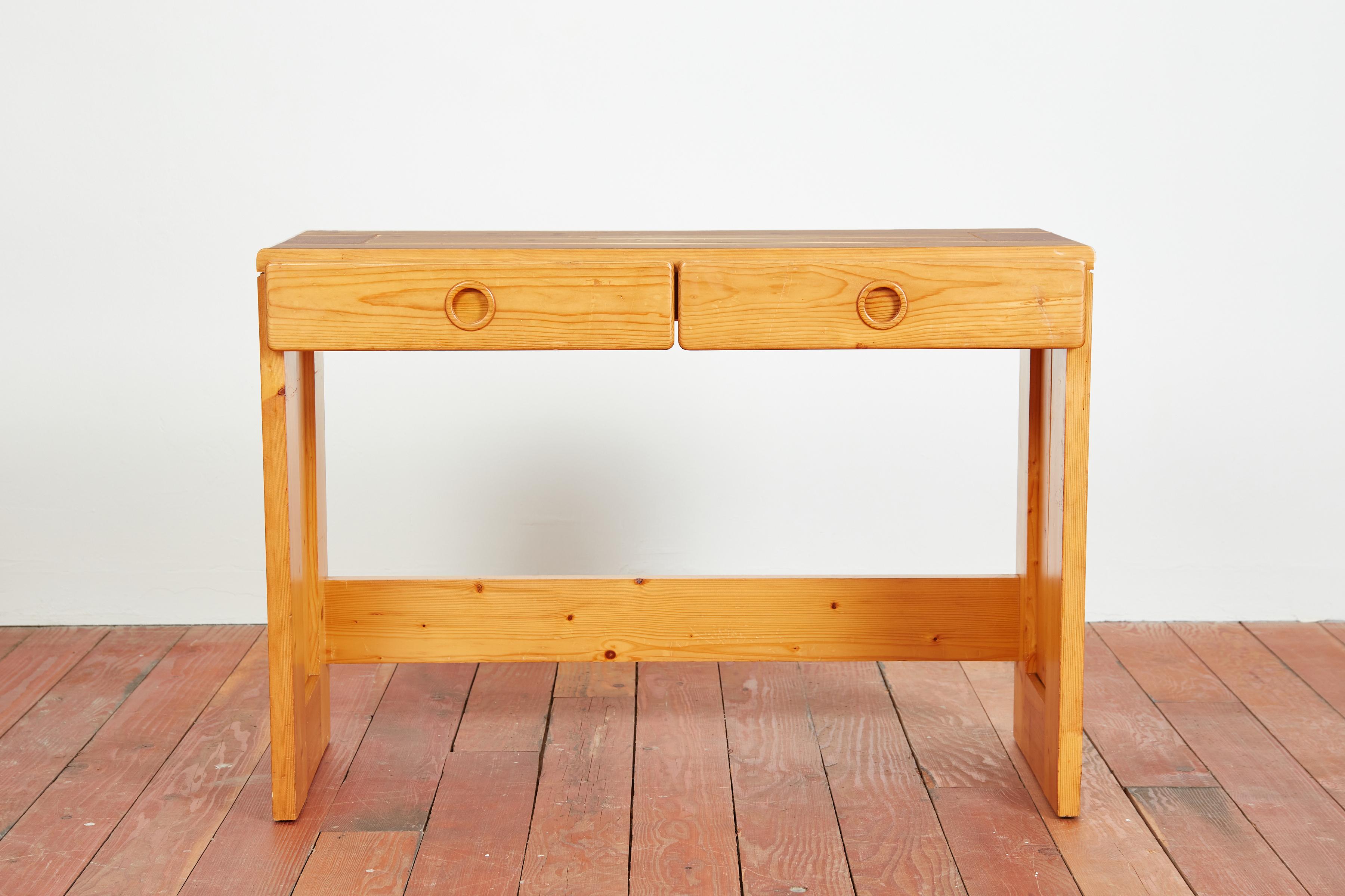Pine Charlotte Perriand Vanity  For Sale