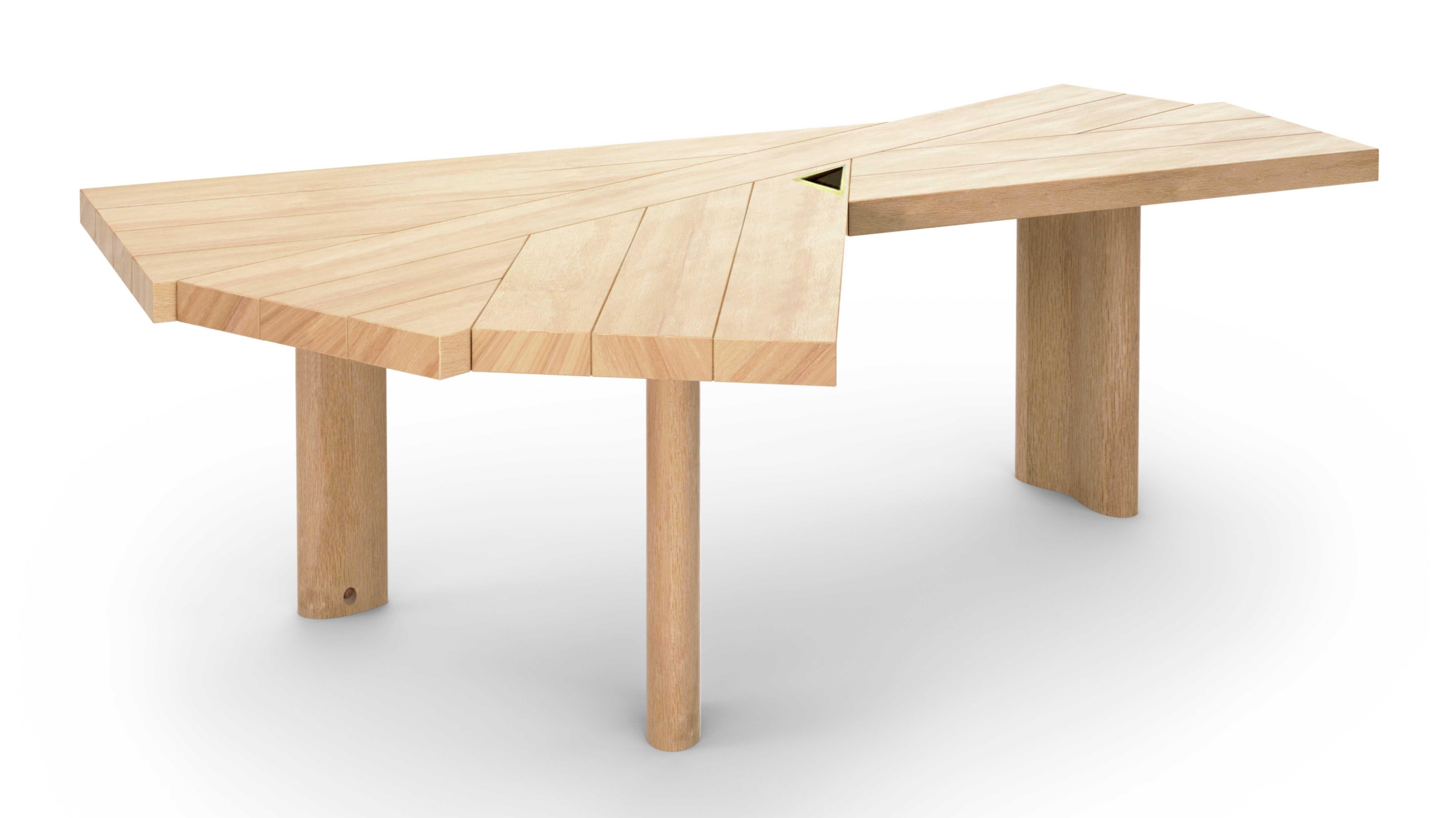 Charlotte Perriand Ventaglio Mesa de trabajo de roble natural para Cassina

Un montaje sencillo pero impecable, en el que los elementos individuales se unen en una intrincada estructura de una elegancia y versatilidad impresionantes, que puede