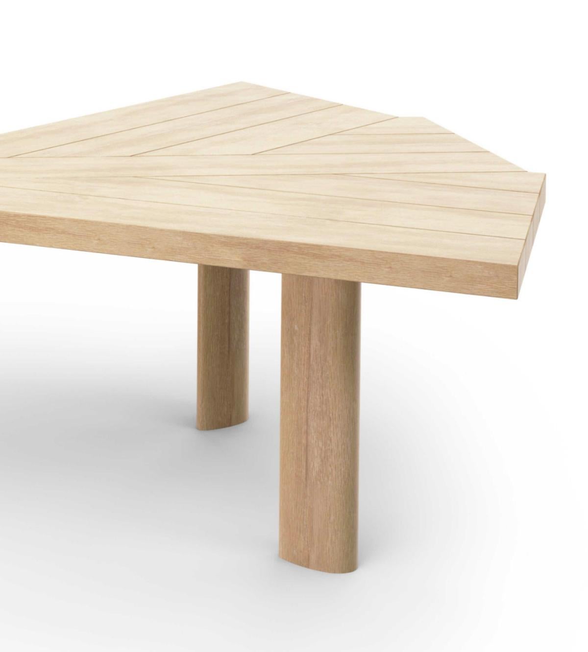 Charlotte Perriand Ventaglio Mesa de trabajo de roble natural para Cassina Nogal en venta
