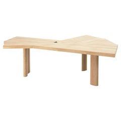 Charlotte Perriand Ventaglio Natural Oak Work Table For Cassina