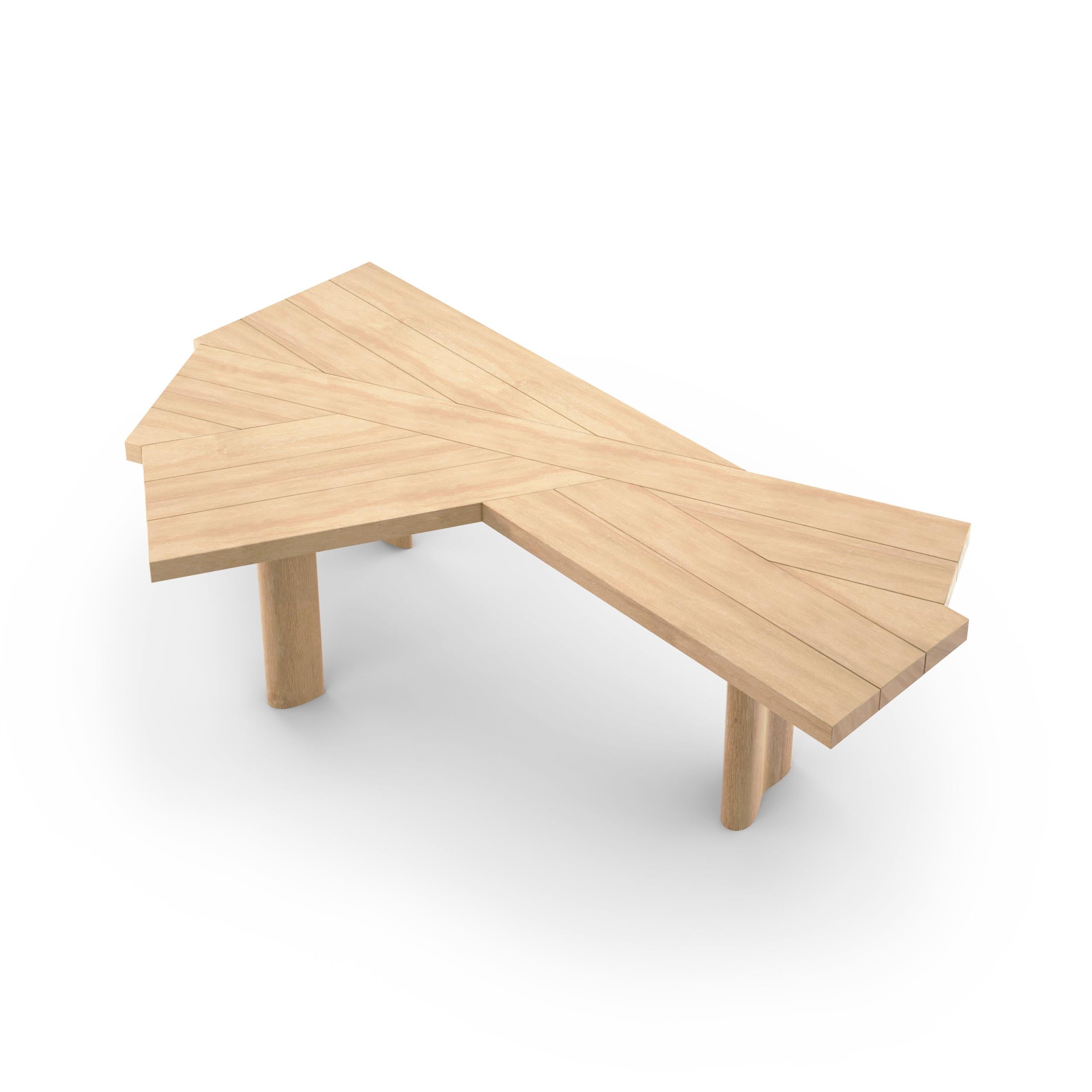 Mid-Century Modern Table en bois Ventaglio de Charlotte Perriand par Cassina en vente