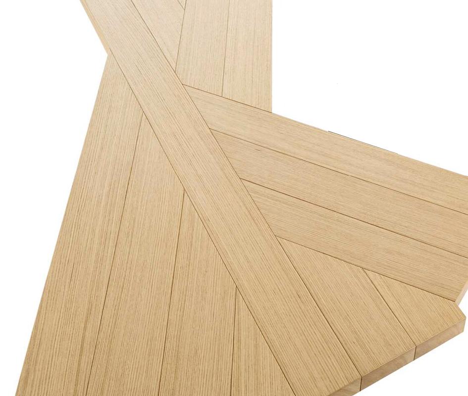 Contemporary Charlotte Perriand Ventaglio Wood Table by Cassina For Sale