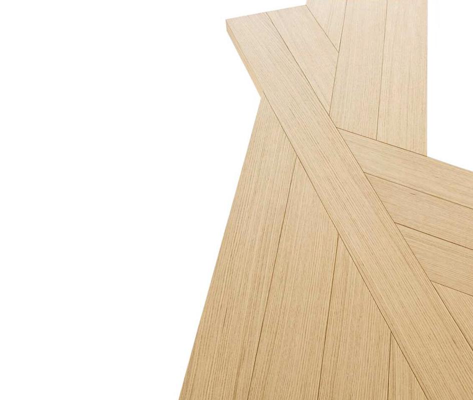 Charlotte Perriand Ventaglio Wood Table by Cassina For Sale 1