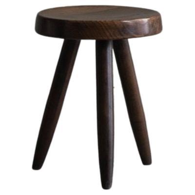Charlotte Perriand, Vintage Berger Stool High, Circa 1950s, France For Sale