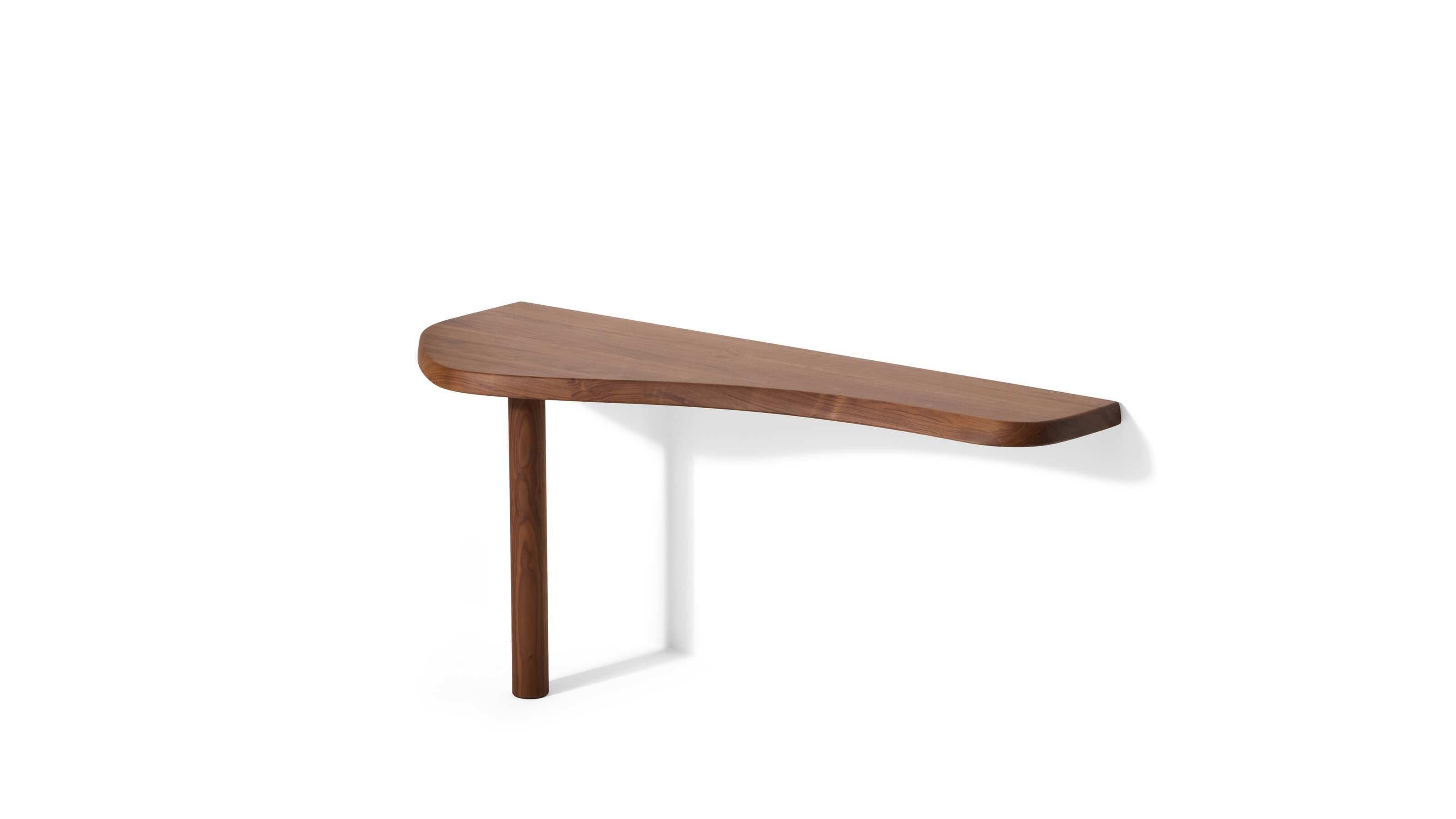 italien Charlotte Perriand Wood Forme Libre Console Doron Table by Cassina en vente