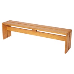 Charlotte Perriand wooden bench