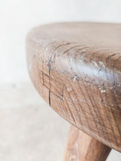 Charlotte Perriand Wooden Berger Stool, circa 1950