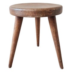 Charlotte Perriand Bergerhocker aus Holz, um 1950