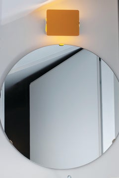 Charlotte Perriand 'Applique à Volet Pivotant' Wall Light in Yellow for Nemo
