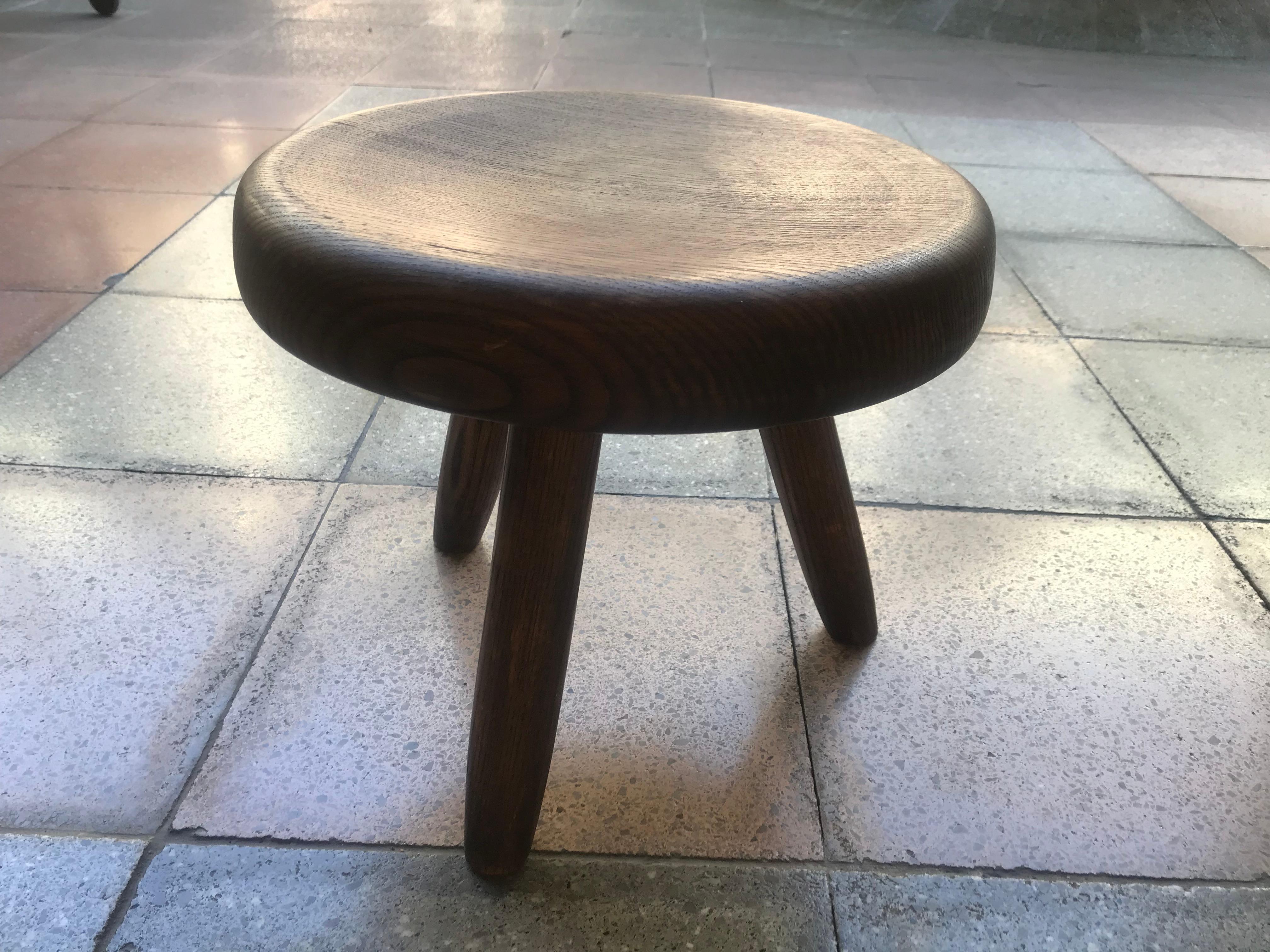 Mid-20th Century Charlotte Perriand's Berger Stool