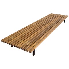 Charlotte Perriand
s Mahogany Bench, circa 1950, France