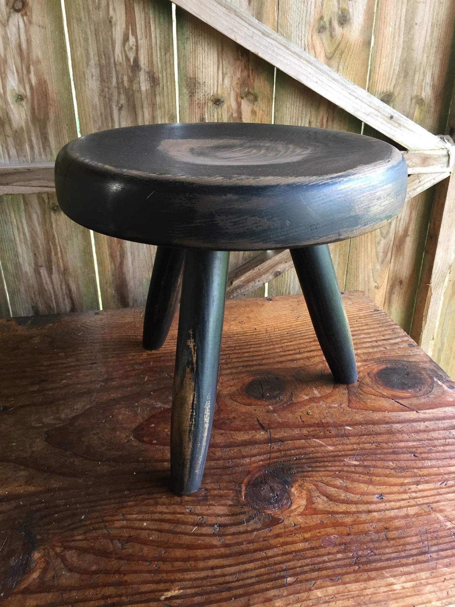 Charlotte Perriand's Stool In Good Condition In Saint Ouen, FR