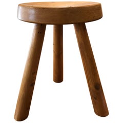 Vintage Charlotte Perriand's Stools "Marteau"