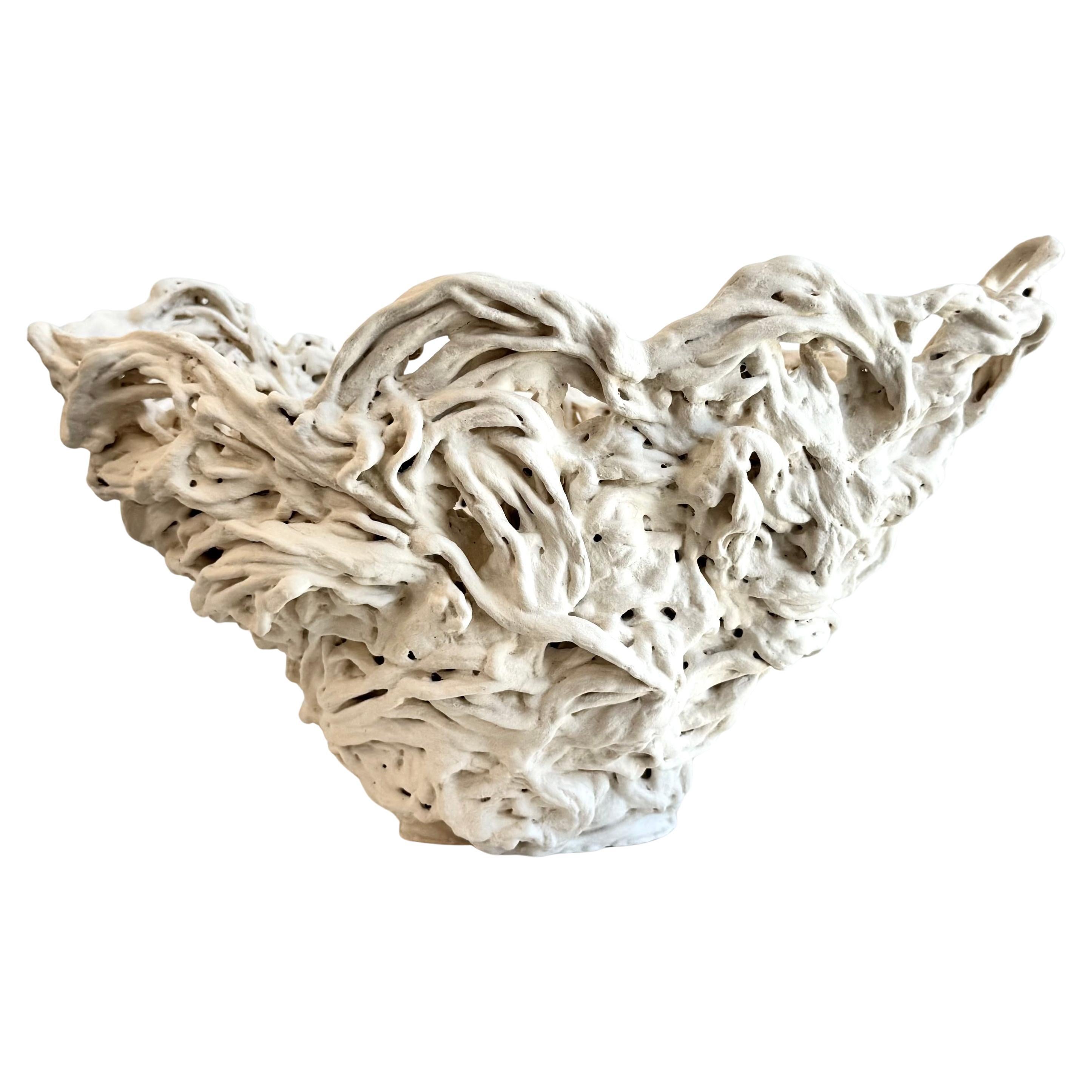 Charlotte Porcelain Sculpture by Stacy Solodkin