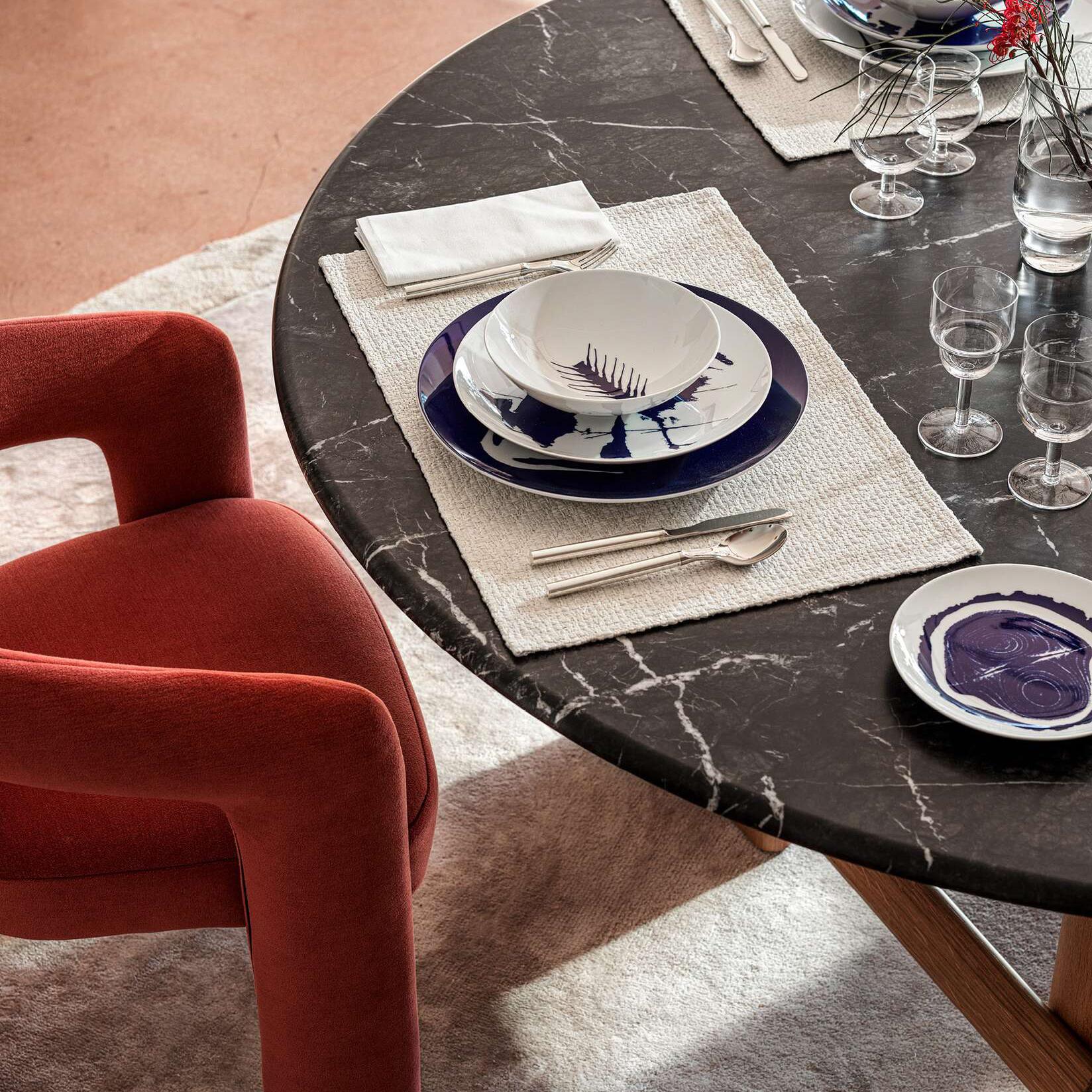 Charlotte Prerriand Juego de dos platos hondos planos de Neige para Cassina en venta 5