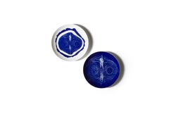 Charlotte Prerriand Set of Two Dessert Tronc Plates For Cassina