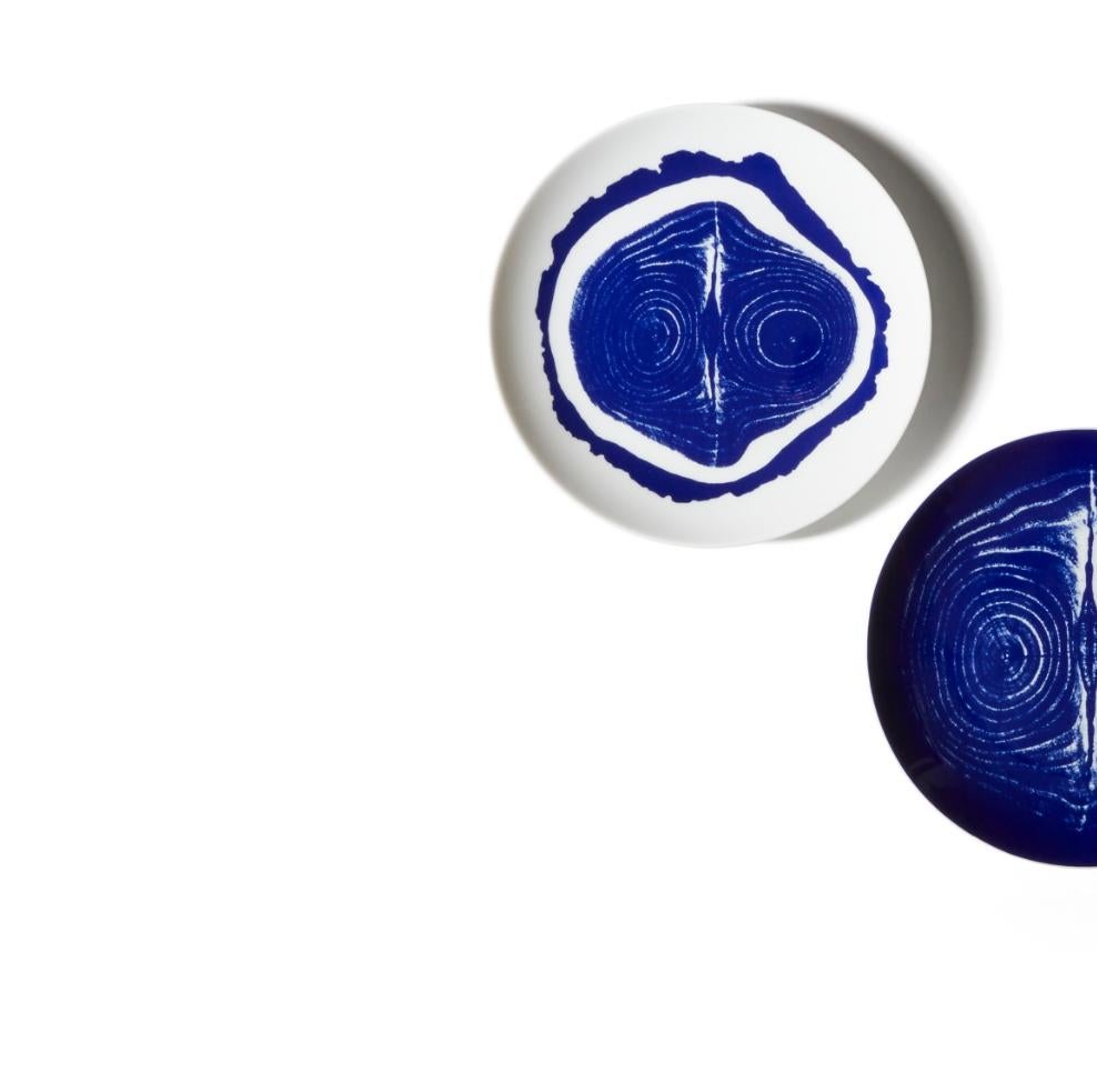 Italian Charlotte Prerriand Set of Two Flat Tronc Plates For Cassina For Sale