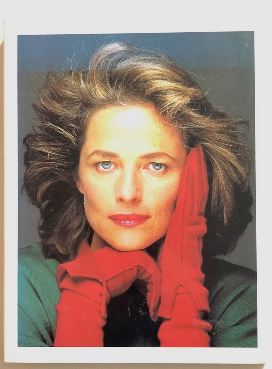 Paper Charlotte Rampling with Compliments Text by Dirk Bogard First Edition, 1987