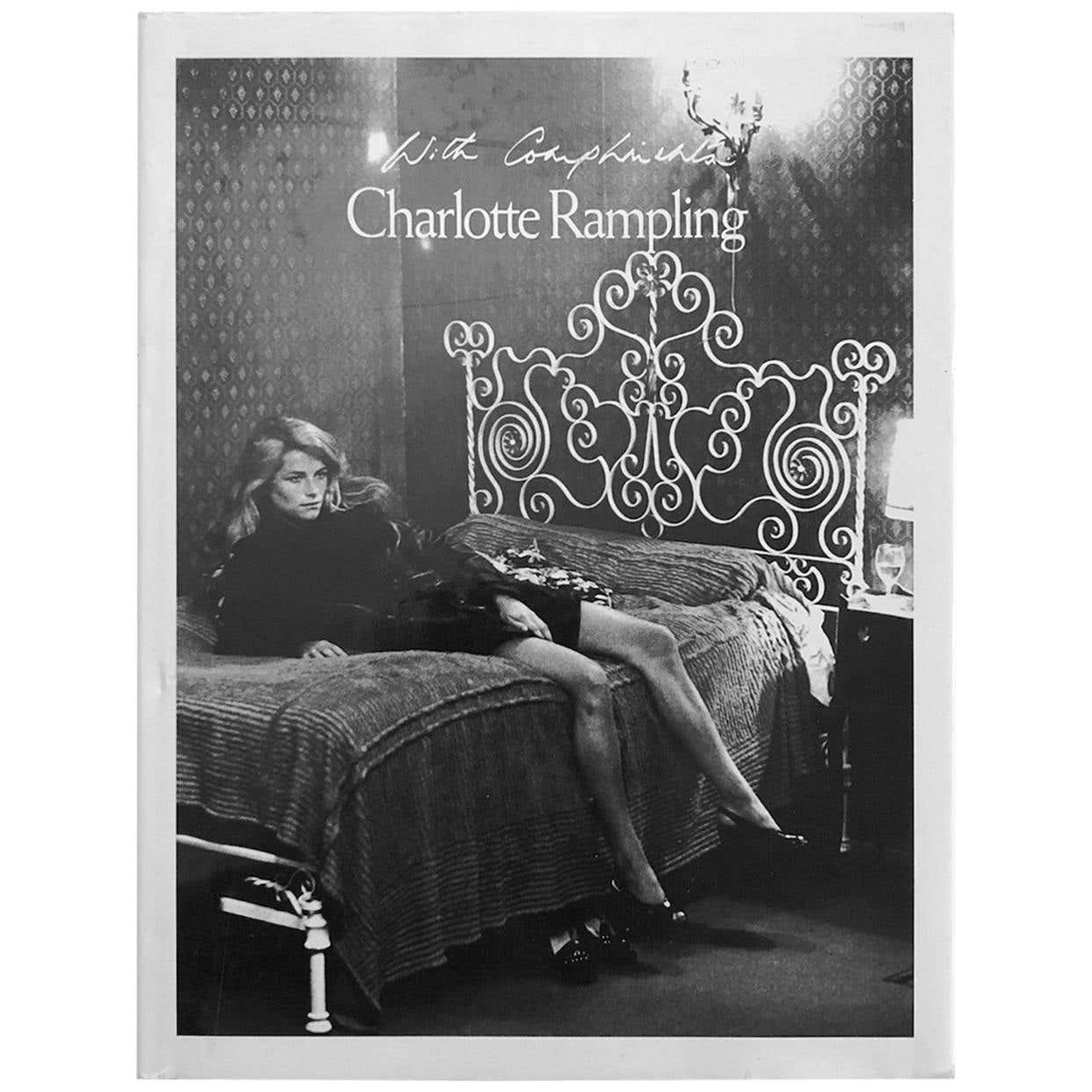 Charlotte Rampling with Compliments Text by Dirk Bogard First Edition ...