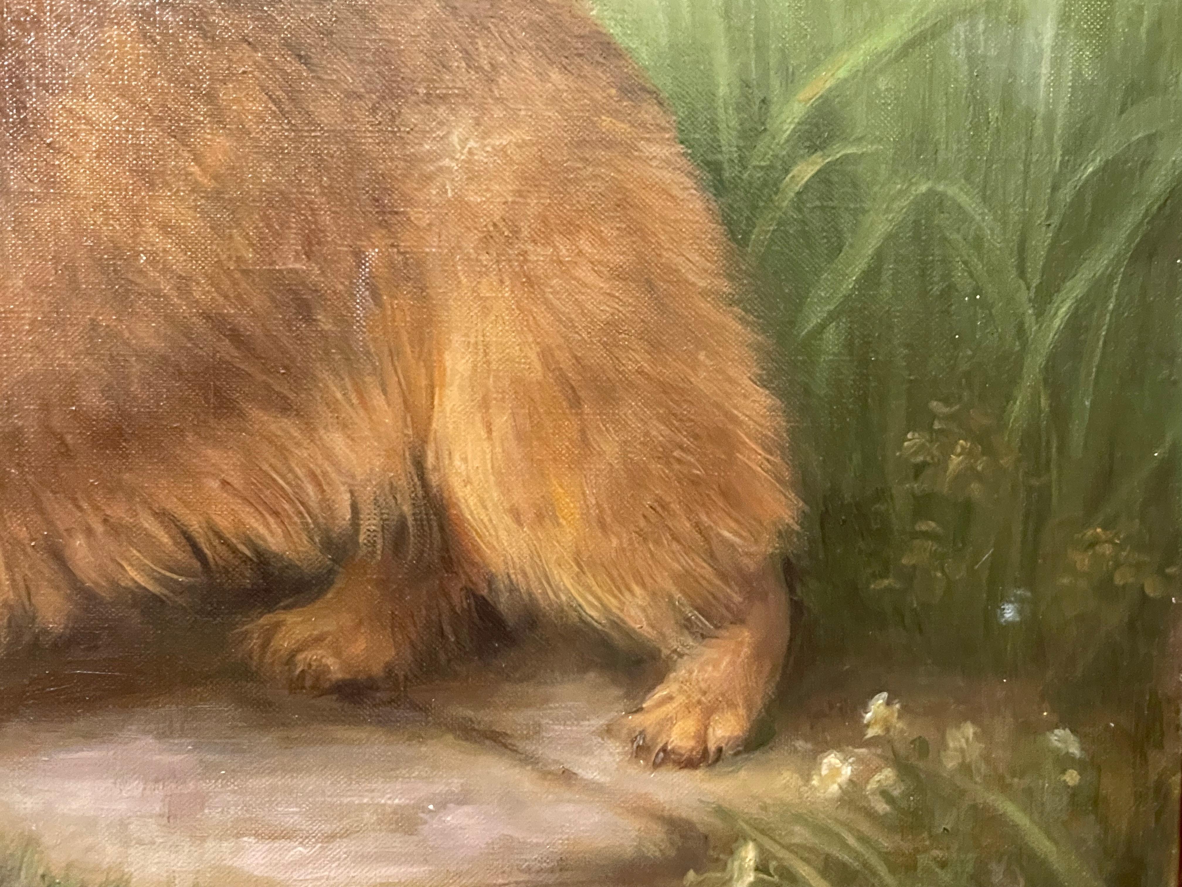 Terrier di Whiting e fiori bianchi XX secolo 4