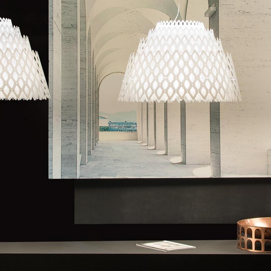 Italian In Stock in Los Angeles, Charlotte Suspension Lamp, Made in Italy