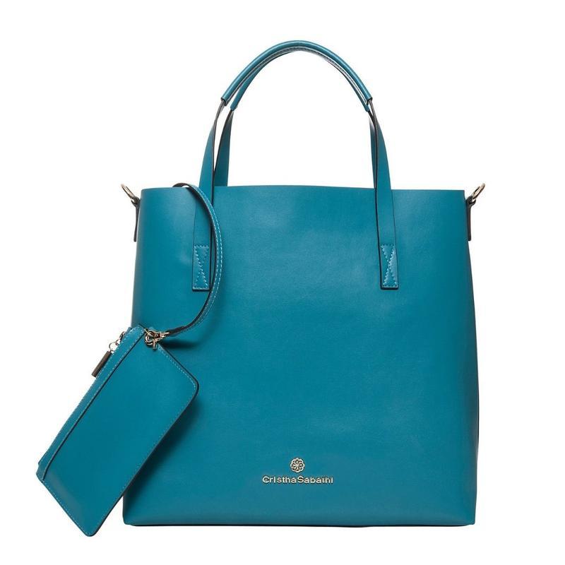 -The Charlotte Tote is a fun and modern carry-all bag.
-It's made from quality Napa grade leather which makes it soft but durable and includes a small detachable coin purse inside.
-There is room enough to carry your wallet, sunglasses, cell phone,