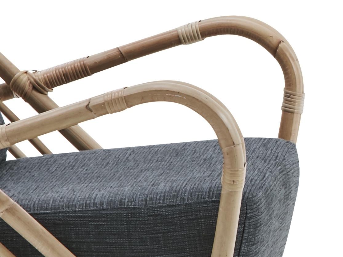 Rattan Charlottenborg Lounge Chair by Arne Jacobsen, New Edition For Sale