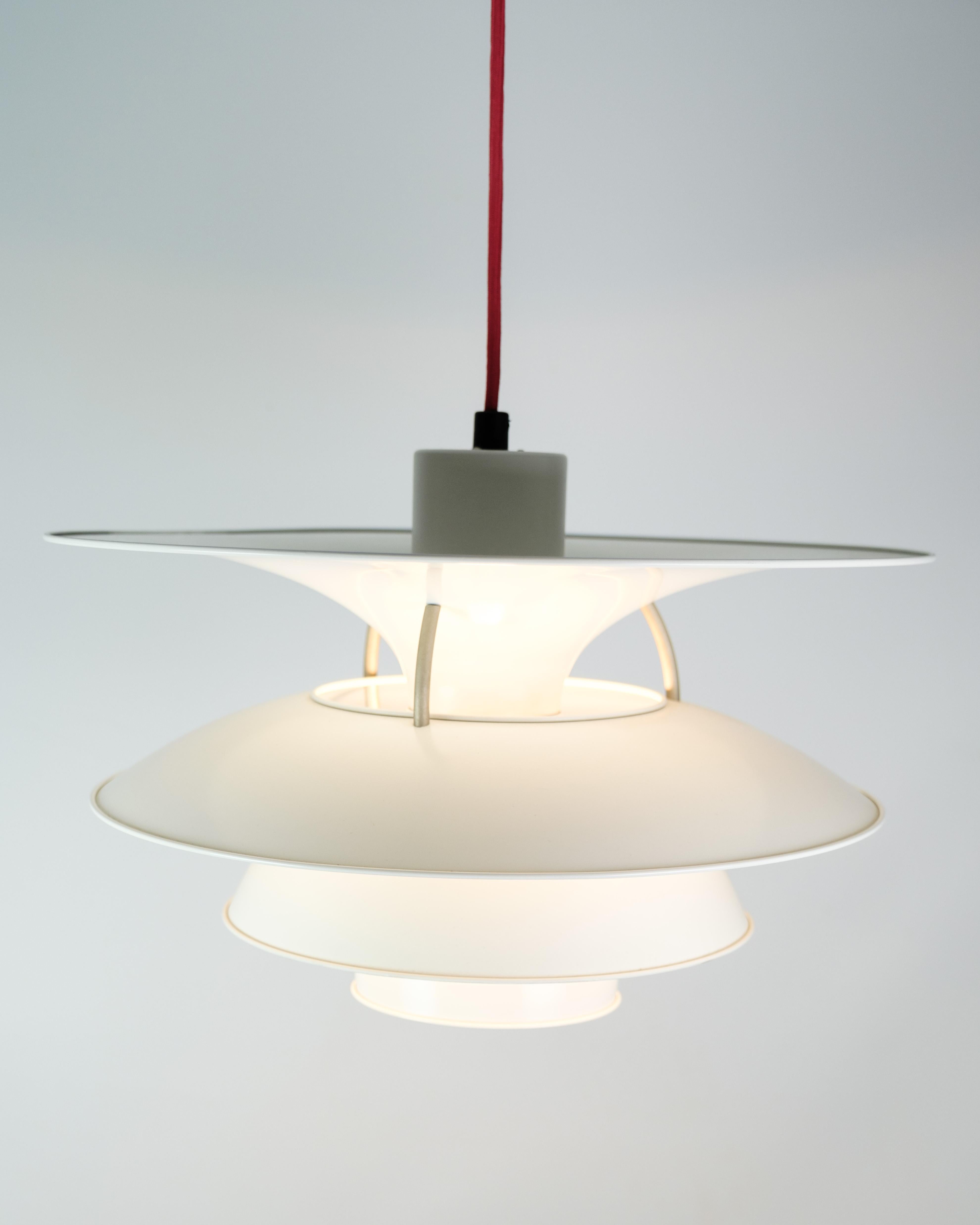 Charlottenborg pendant, model PH 5-4½/1x70W E27 by Ebbe Christensen & Sophus Frandsen based on Poul Henningsen's drawings for Louis Poulsen.

This product will be inspected thoroughly at our professional workshop by our educated employees, who