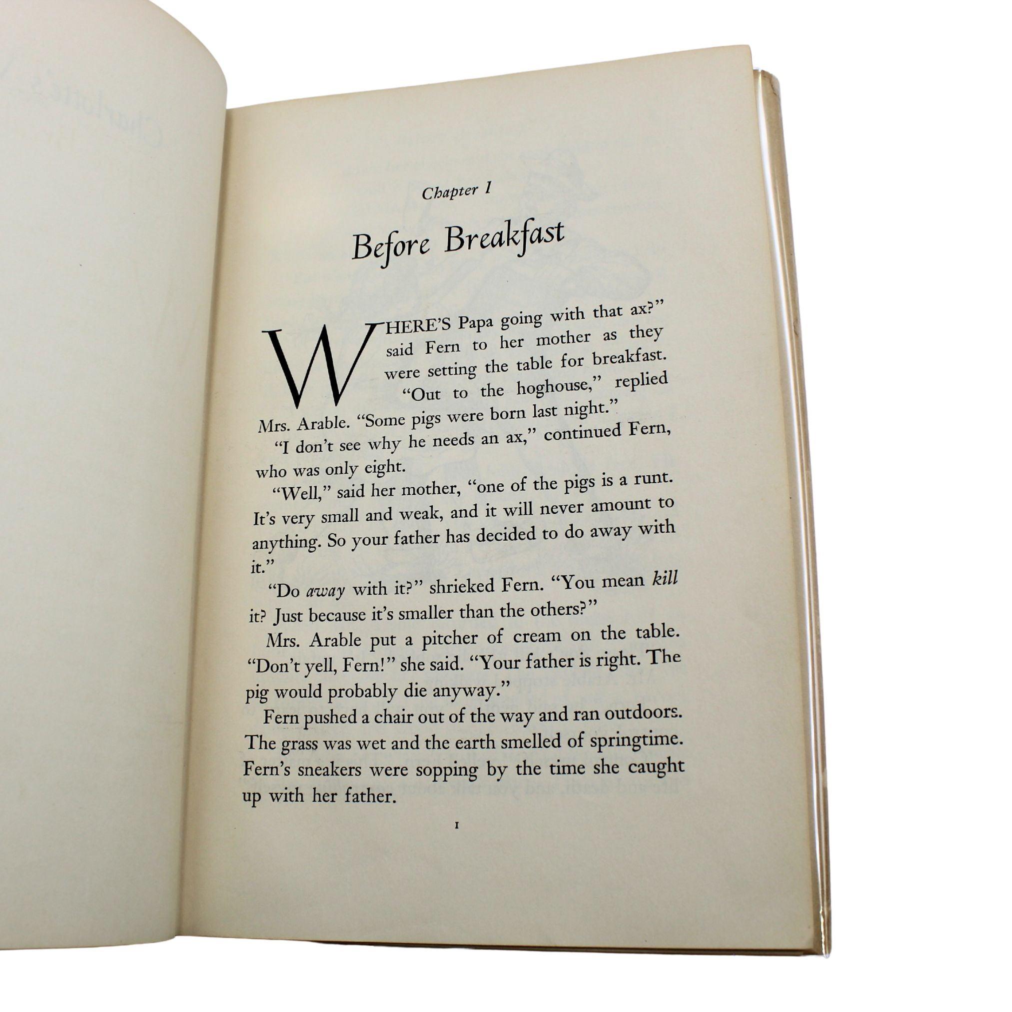 Web de Charlotte par E.B. Whiting, première édition, première impression, DJ s Originals, 1952 en vente 3