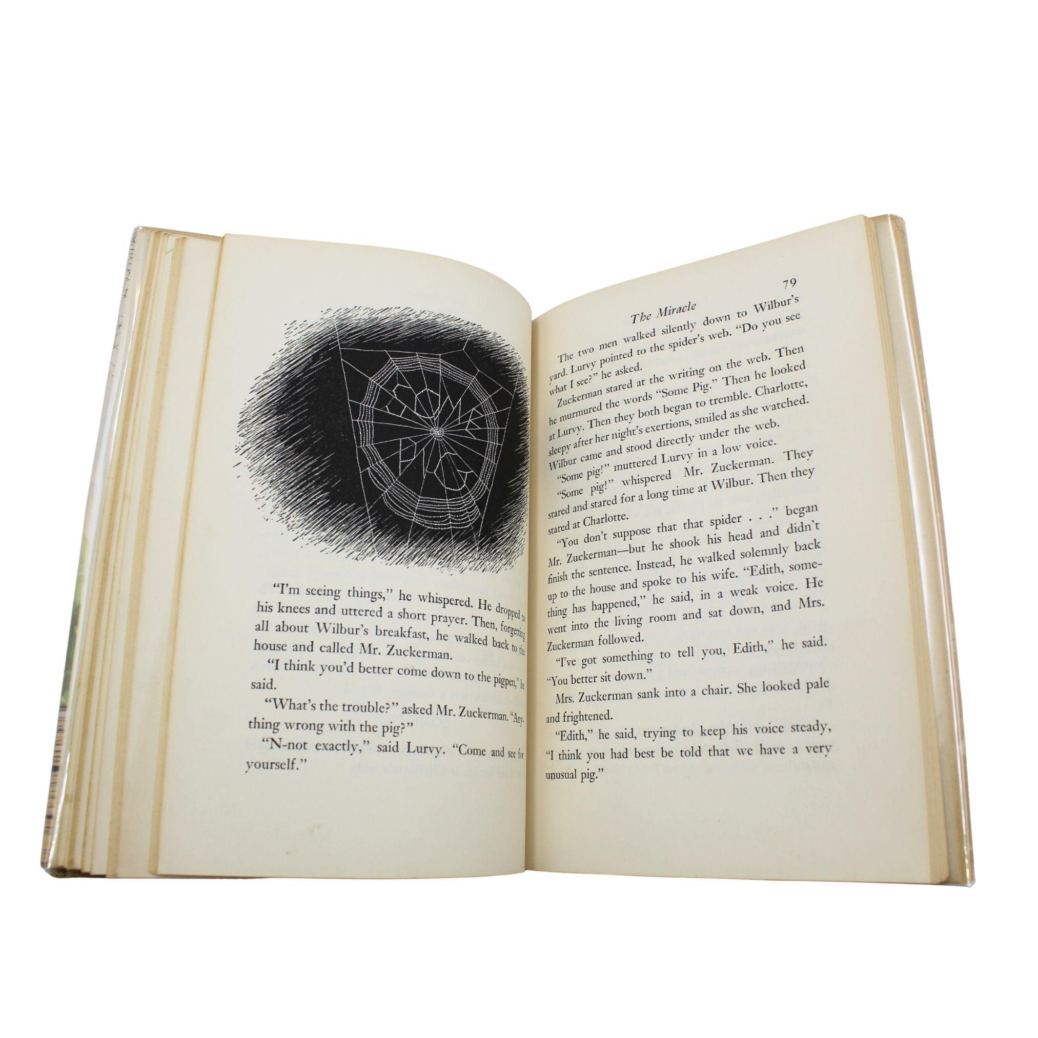 Web de Charlotte par E.B. Whiting, première édition, première impression, DJ s Originals, 1952 en vente 5