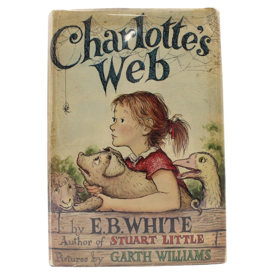 Charlotte's Web by E.B. White, First Edition in Original Dust Jacket ...