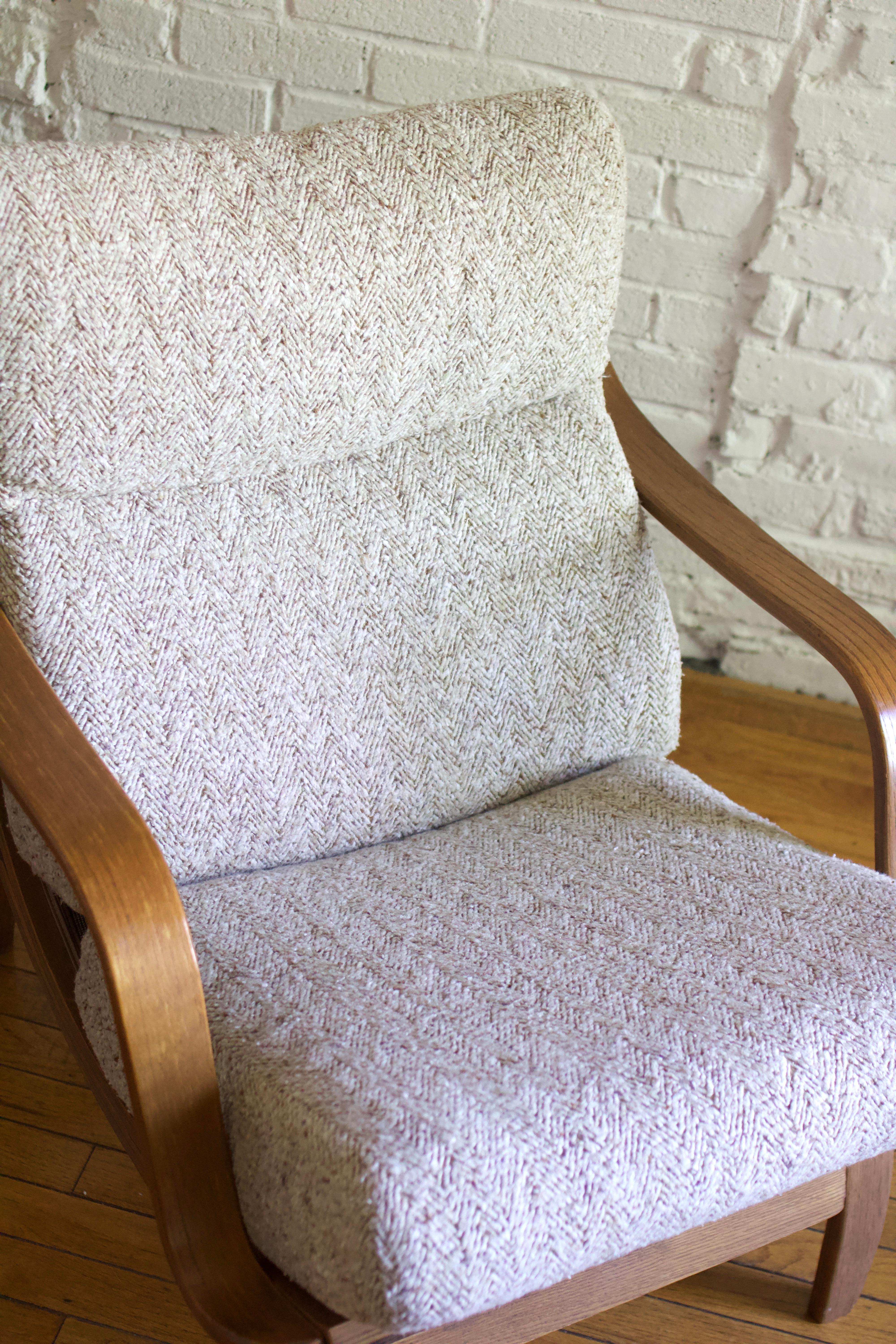 Charlton Bentwood Mid-Century Modern Lounge Chair And Ottoman 3
