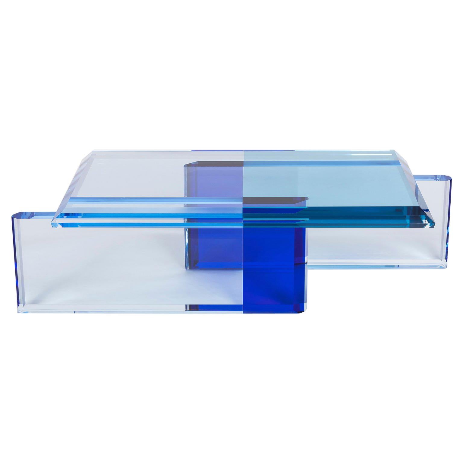 Charly Bounan Plexiglass Coffee Table, France, 2015 For Sale
