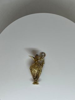 Vintage 18 kt Gold Parfüm Amphore Charme.