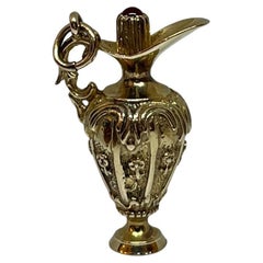 Vintage 18 kt Gold Parfüm Amphore Charme.