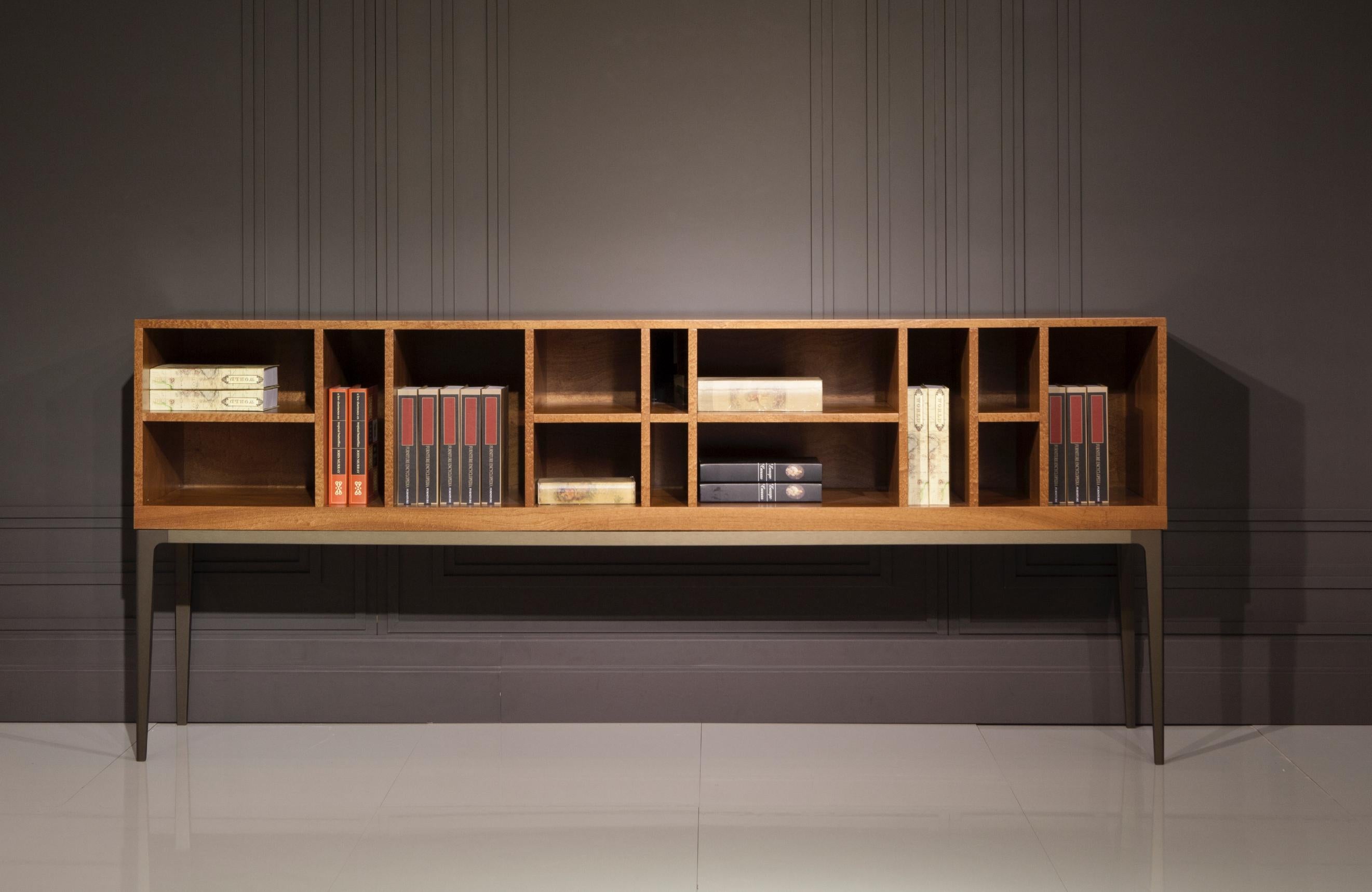 Modern Charm Bookshelf, Solid Wood Perfectly Proportioned Bookshelf For Sale