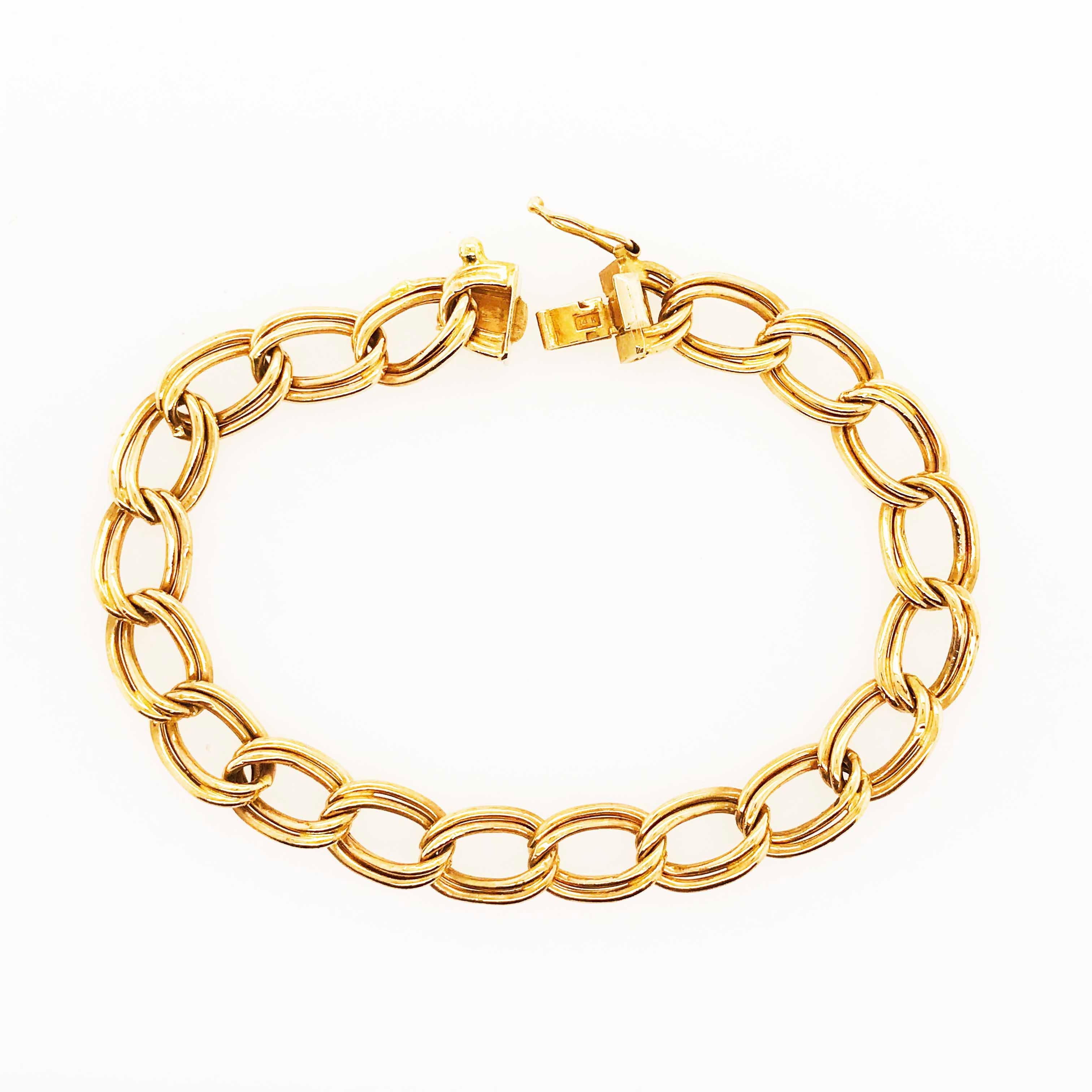 gold charm clasp
