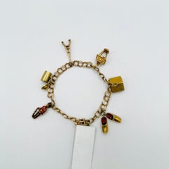 Charm Bracelet in 14K Yellow Gold