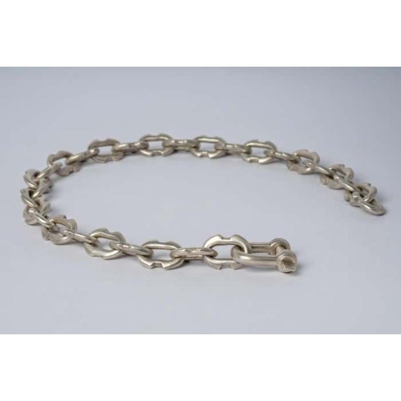 Charm Chain Choker (40cm, Extra Small Deco Links, AS) In New Condition For Sale In Hong Kong, Hong Kong Island
